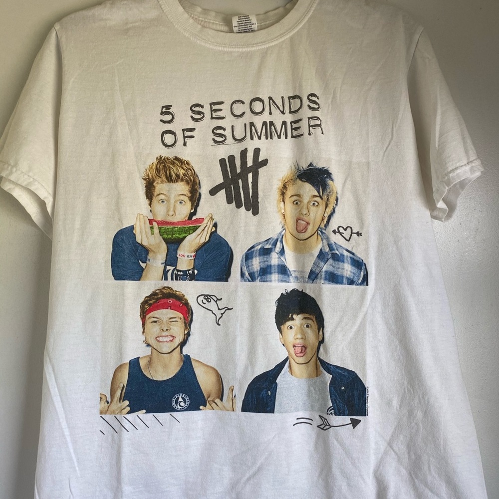5SOS Official Tour Shirt